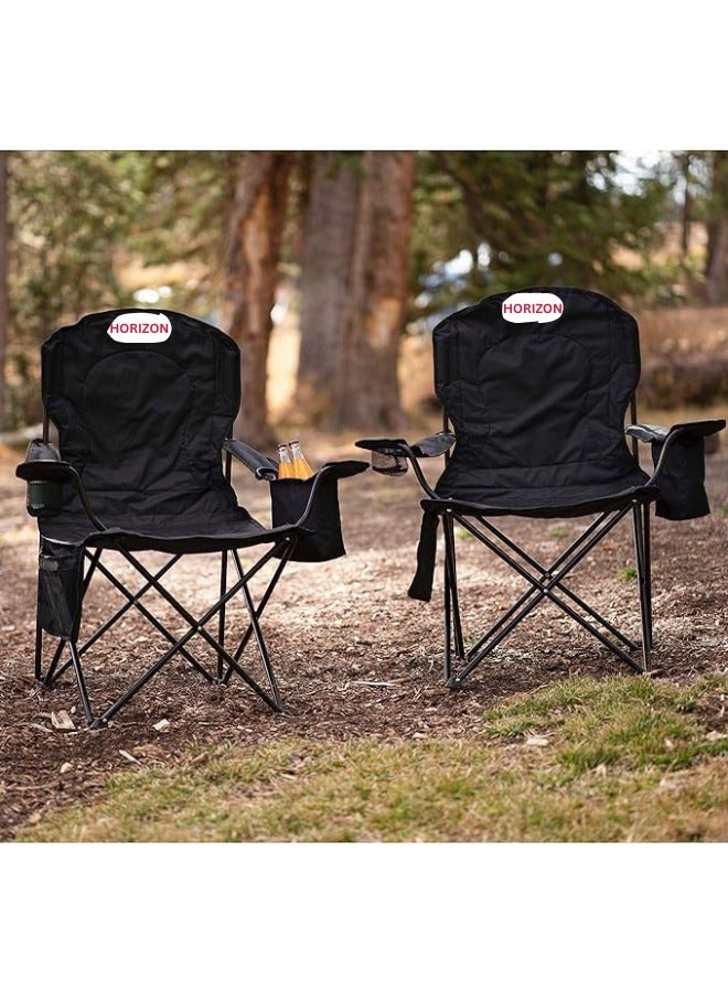 Horizon Camping Folding Chair, Outdoor Beach Lightweight Foldable Chair Ultralight Furniture Backpacking Chair, Portable Compact Lawn Stool for Beach Travel, Hiking Picnic Festival Activities - Image 5