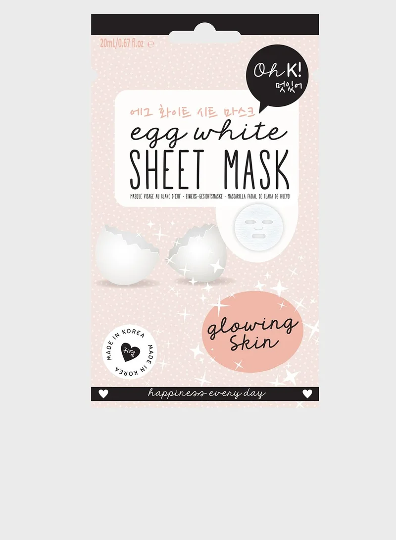 Oh K Egg White Sheet Mask