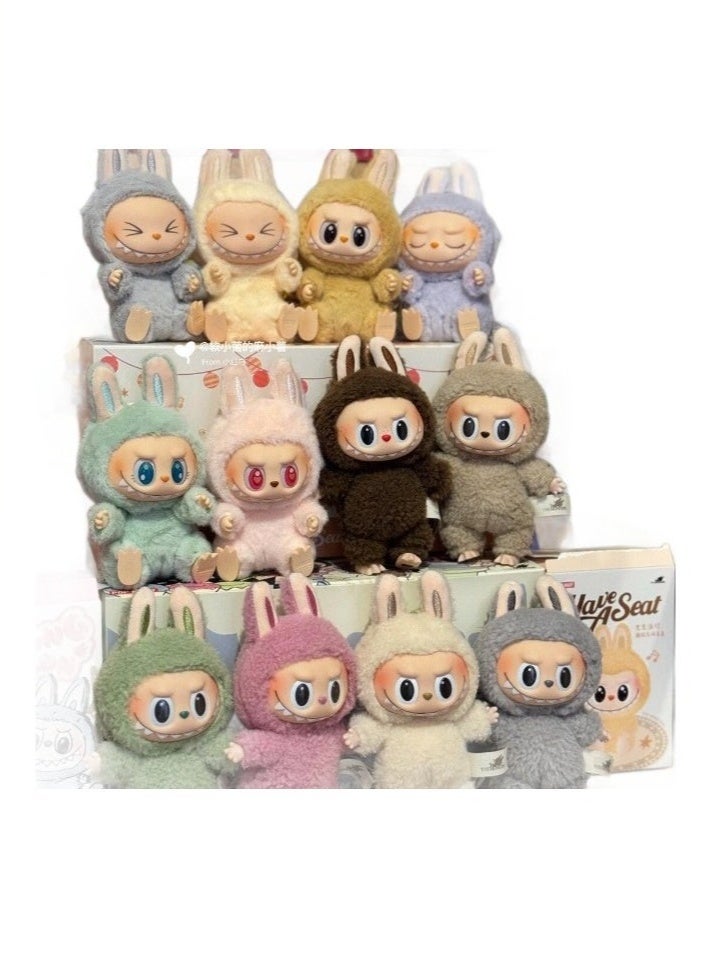 Bukela POPMART POP MART LABUBU heart cute vinyl face series blind box tide play cartoon ins single box - Image 1