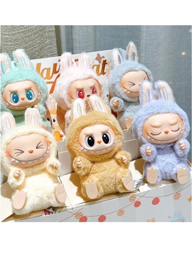 Bukela POPMART POP MART LABUBU heart cute vinyl face series blind box tide play cartoon ins single box - Image 2