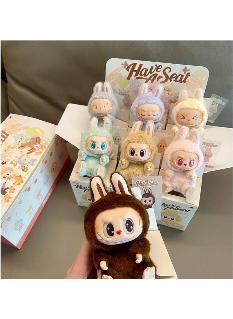 Bukela POPMART POP MART LABUBU heart cute vinyl face series blind box tide play cartoon ins single box - Image 3