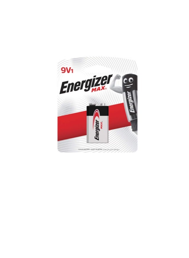 Max Long Lasting Power Battery Grey/Black/Red