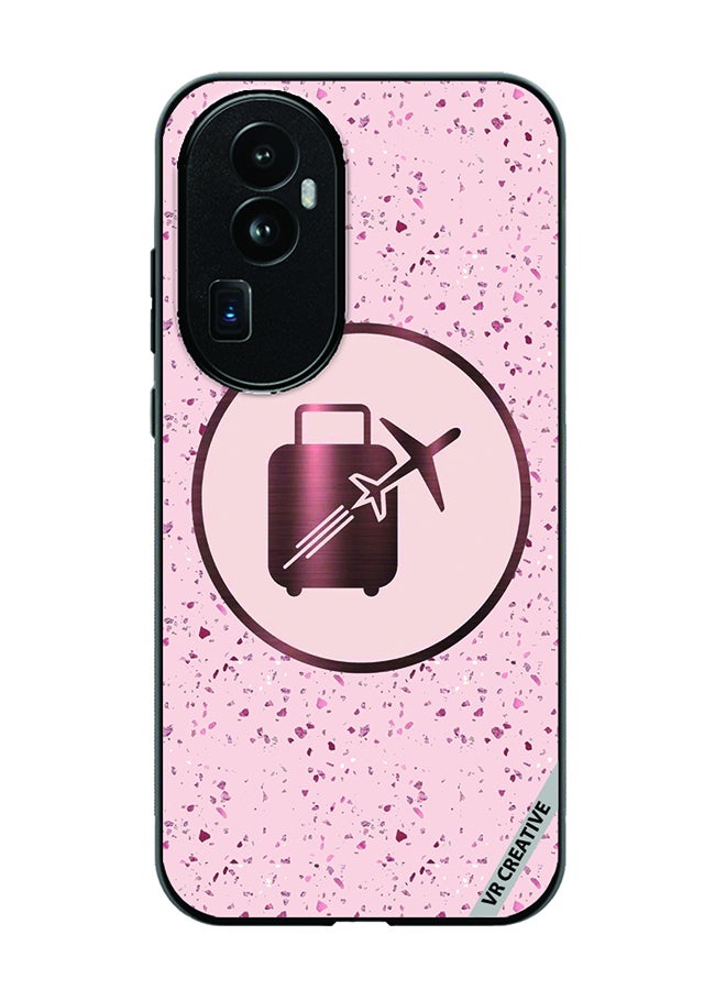 VR CREATIVE Protective Case Cover For Oppo Reno 10 Pro Plus Travel Design Multicolour - Image 1