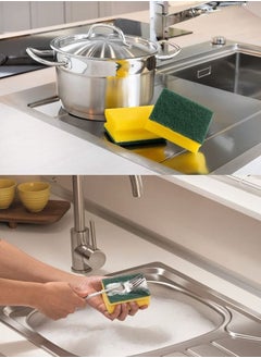 3M Heavy Duty Classic Nail Saver Scrub Sponge - Pack of 8  - Image 4
