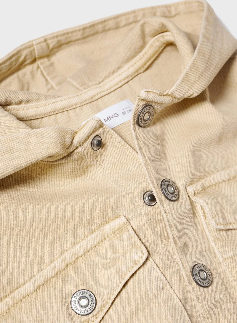 MANGO Infant Explore Hooded Jacket
