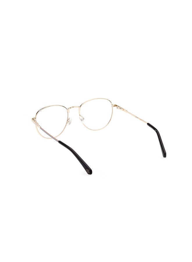 غانت نظارة طبية بشكل دائري للرجال بأذرع معدنية GA3258  مقاس 52 - Image 3