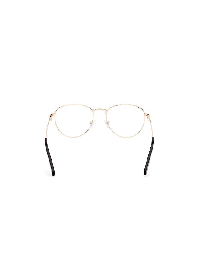 غانت نظارة طبية بشكل دائري للرجال بأذرع معدنية GA3258  مقاس 52 - Image 4