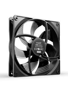 be quiet! PURE WINGS 3 140mm PWM High-Speed Case Fans, 7 Airflow-Optimized Fan Blades, 1200RPM Fan Speed, Up to 57.4 CFM Airflow, Rifle Bearing Technology, BL108  - Image 2