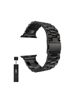 Somya The Apple Watch band is designed with updated technology, made of durable stainless steel, as a practical alternative to the Apple Watch Series 7/6/5/4/3/2/1.  - Image 3