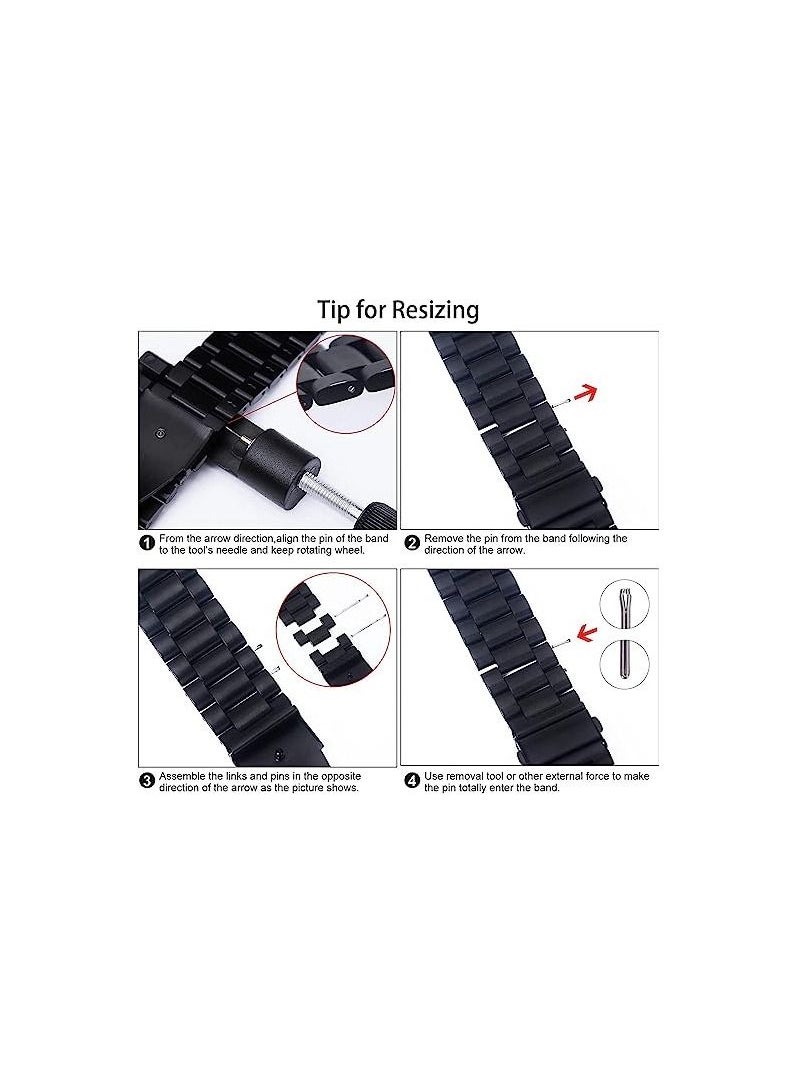 Somya - The Apple Watch band is designed with updated technology, made of durable stainless steel, as a practical alternative to the Apple Watch Series 7/6/5/4/3/2/1. - Image 1