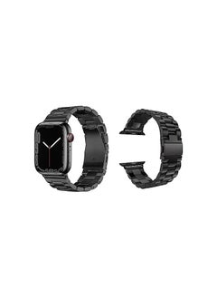 Somya The Apple Watch band is designed with updated technology, made of durable stainless steel, as a practical alternative to the Apple Watch Series 7/6/5/4/3/2/1.  - Image 4