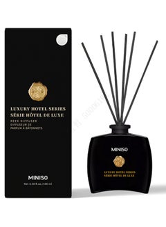 Miniso Create a calming atmosphere with the warm and earthy scent of sandalwood from this reed diffuser. 