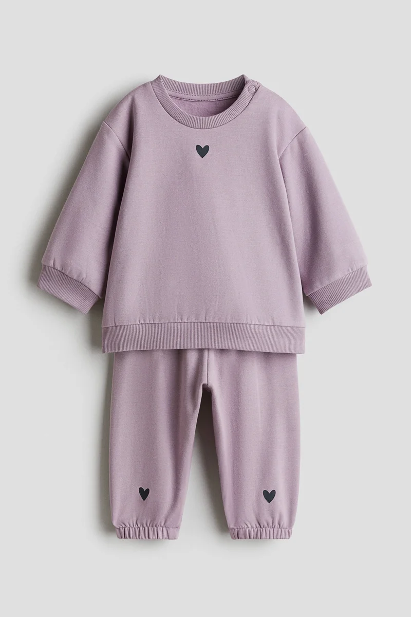 H&M 2-piece sweatshirt set