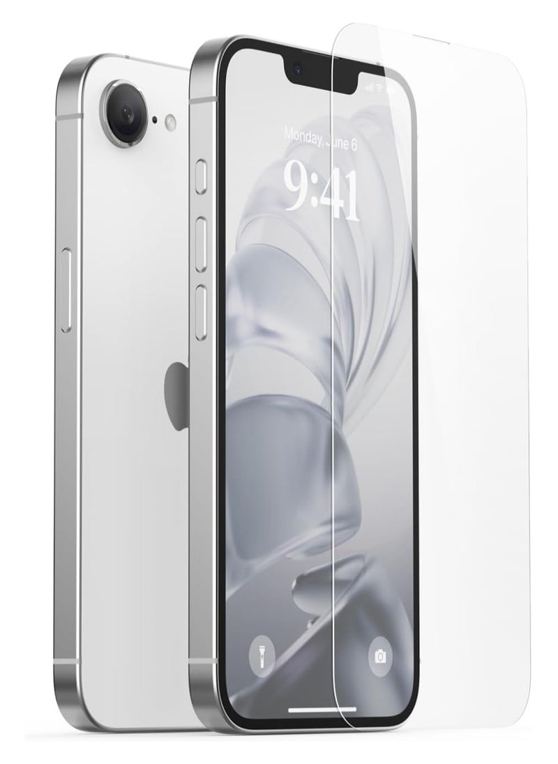 TWEGGON Screen Protector iPhone 16e, Tempered Glass Screen Protector for iPhone 16e Clear  - Image 1