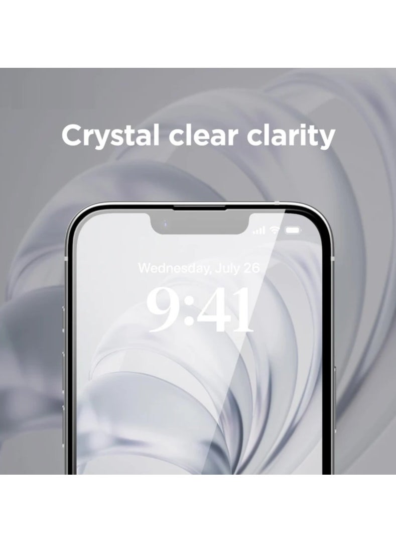 TWEGGON Screen Protector iPhone 16e, Tempered Glass Screen Protector for iPhone 16e Clear  - Image 2