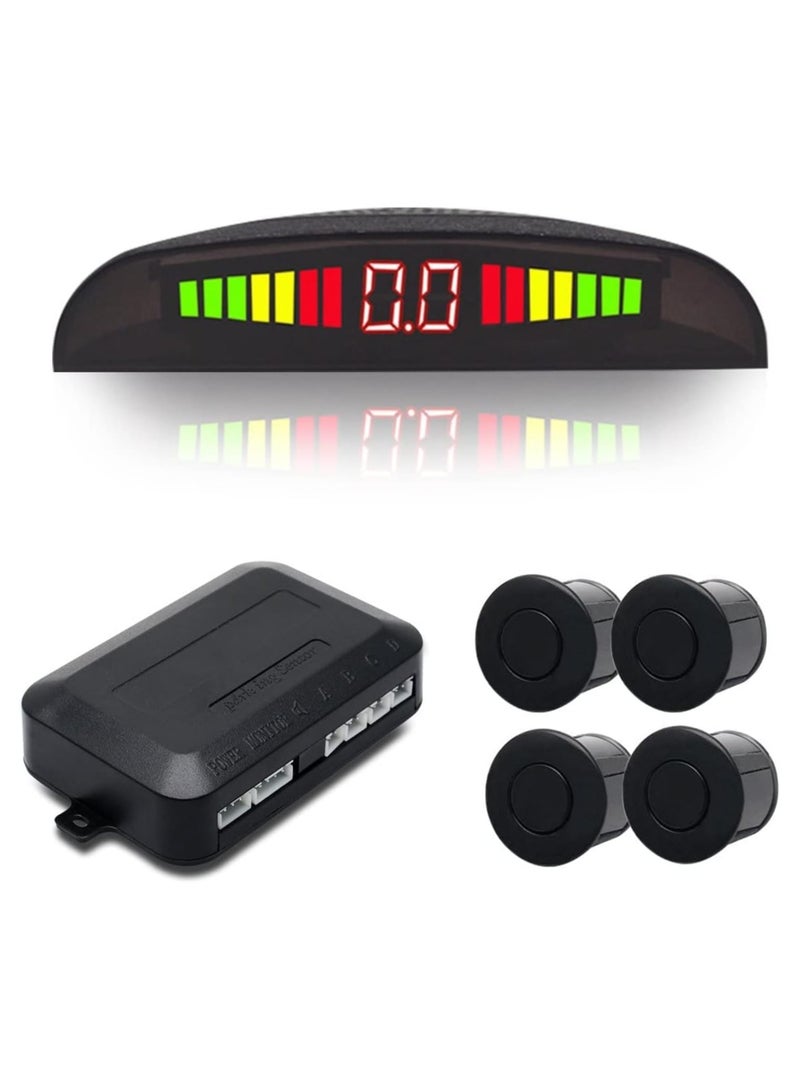 توبيز مستشعر ركن السيارة المضاد للتجمد والمطر من توبي لجميع السيارات مع رادار مراقبة للمساعدة في الرجوع للخلف (أسود) - Image 5