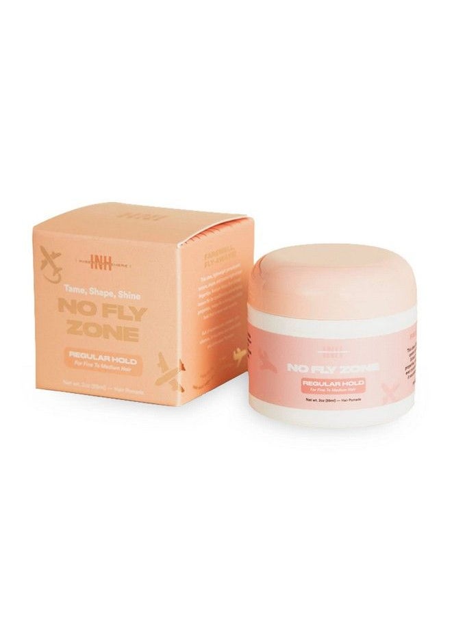 INH No Fly Zone Hair Pomade ; Hydrating Stronghold Sweatproof And Gentle To Slick Down Flyaways ; 2Oz  - Image 1