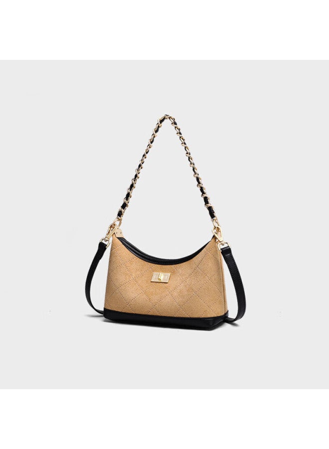 Yuyula Women's Bag Crossbody Quilted Chain Shoulder Bag Commuter Luxury Gift For Girlfriend Wife - Image 2