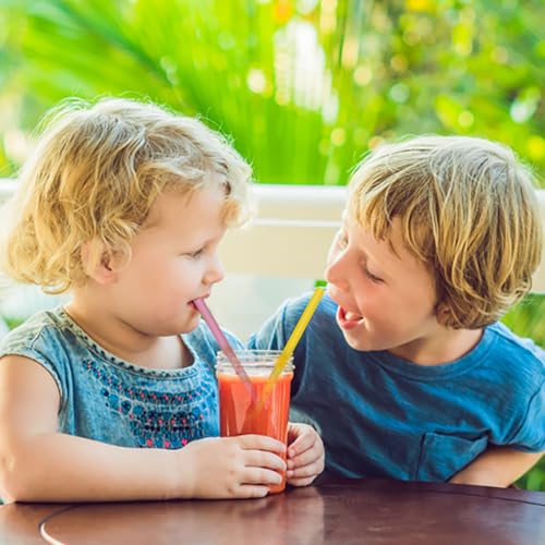 SHAUMN 5.75" Short Cocktail Straws Plastic-Free,Colorful Disposable Drinking Straws 200pcs,Plant-Based Stylish Party Straws,A Plasticless Sturdy Drinking Straws for Hot and Cold Drinks Not Foggy - Image 5