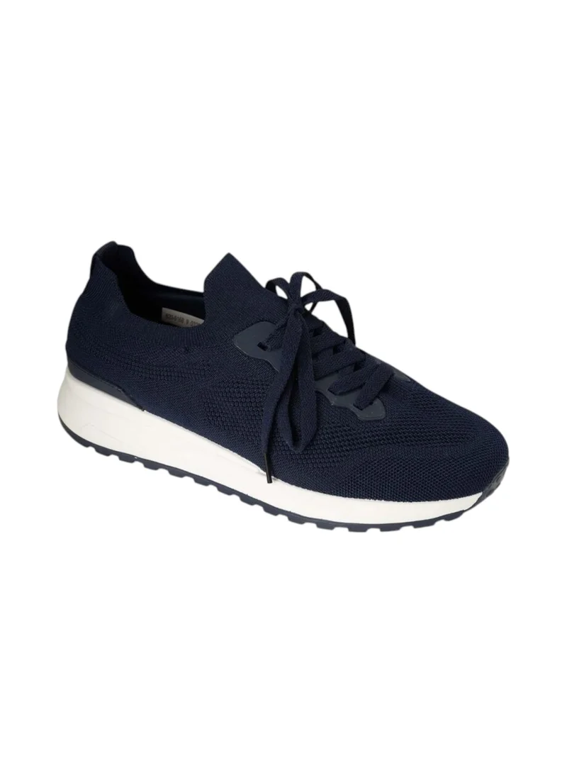 Bata Retro Mesh Upper Lace-Up Sneakers