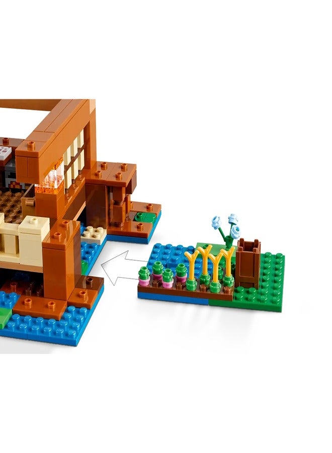 LEGO LEGO - Minecraft The Frog House 400 Pieces - 21256  - Image 4