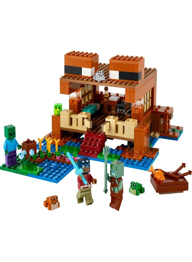 LEGO LEGO - Minecraft The Frog House 400 Pieces - 21256  - Image 1
