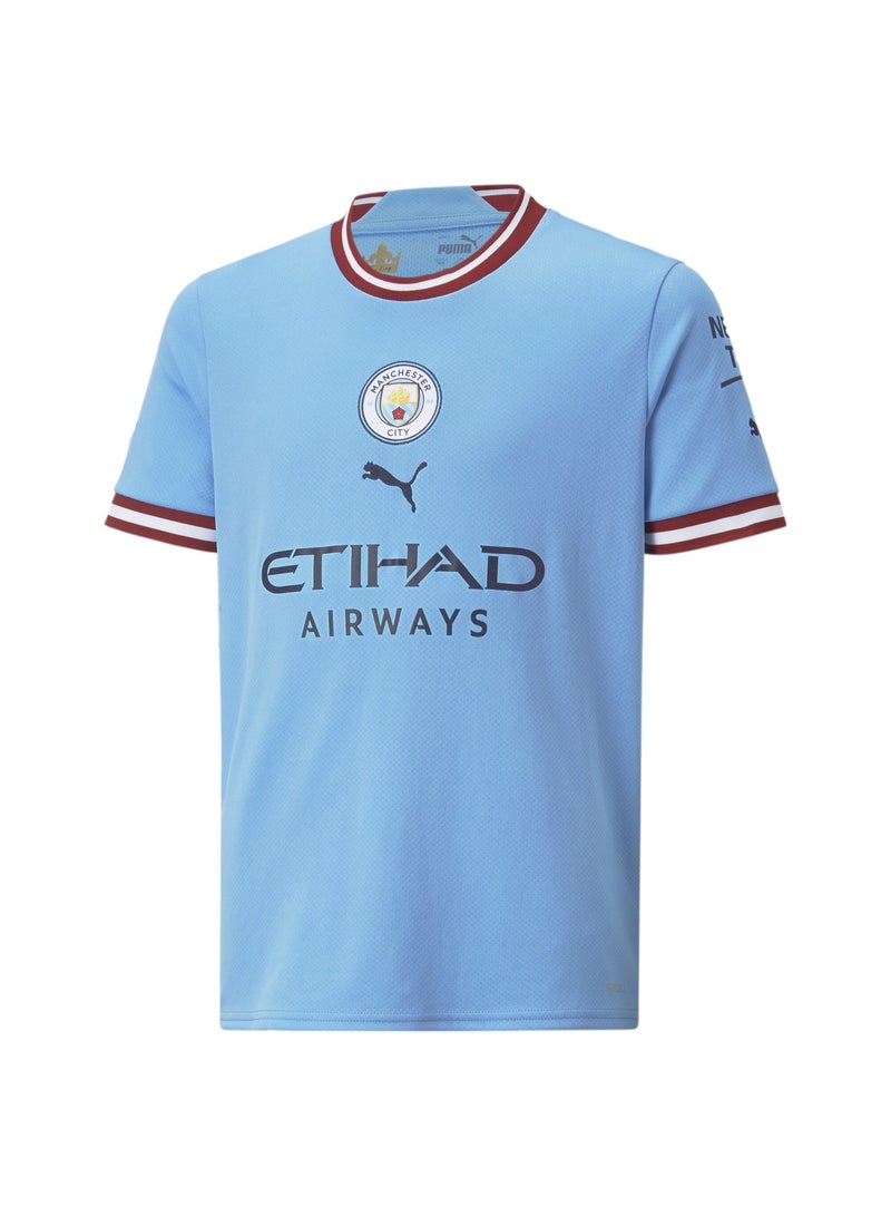 بوما قميص جيرسيه للشباب Manchester City F.C. Home 22/23 Replica - Image 1