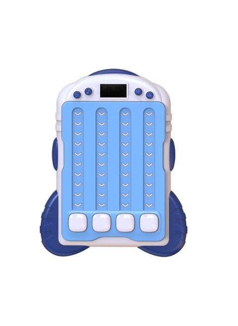 Rhythm Master Music Breaking Through The Pass Speed Push Light Game Early Education Puzzle Decompression Brain Thinking Training Toy-Color:Tempo Master Quick Push-arrow Style [blue]