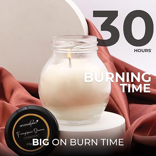 Aromahpure Big Matki Candle (30 Hours) | Jasmine Scented Candle | 100% Soy Wax, Smokeless Candle | Pack of 1 | Long Lasting Aroma Candles| Scented Candles for Home D�cor - Image 5