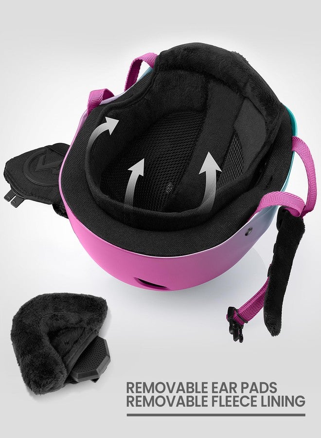 OutdoorMaster Ski Helmet Set,Kelvin Ski Helmet with Ski Goggles PRO - Snowboard Helmet Set for Men, Women & Youth - Image 5