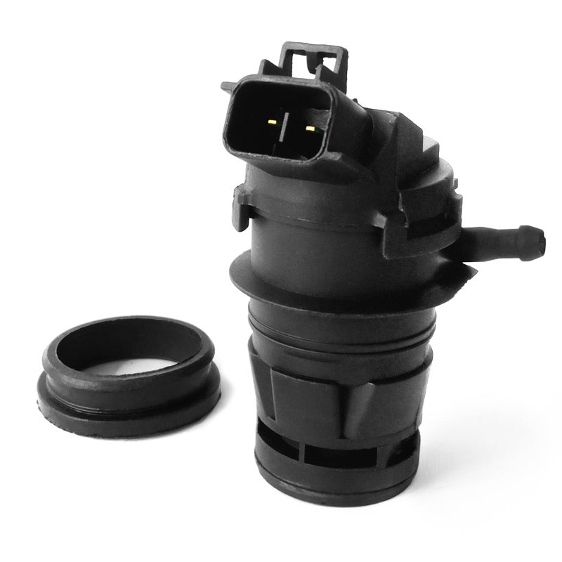 Windshield Washer Pump Compatible with Toyota Lexus Scion Mazda Honda Replaces OEM 8533060190 85330AE010 8533060180 Washer Fluid Pump with Grommet