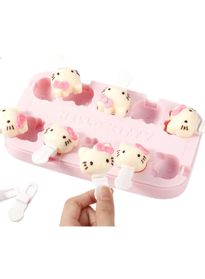 Learn To Cook Kitchen Ice Cube Mold, Silicone Ice Tray, Homemade Ice Cream Mold With Lid, Baby Home Use Jelly Mold - Image 3