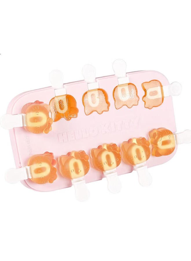Learn To Cook Kitchen Ice Cube Mold, Silicone Ice Tray, Homemade Ice Cream Mold With Lid, Baby Home Use Jelly Mold - Image 1