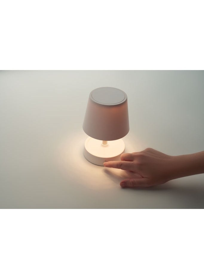 Generic - LED Table Night Light USB Rechargeable Retractable Dimmable Foldable Touch Control 3 Height Levels Yellow Lighting - Image 1