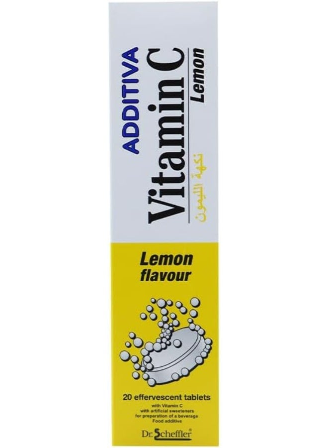 Additiva Vitamin C 1000 mg Lemon Flavor Effervescent Tablets - Image 4