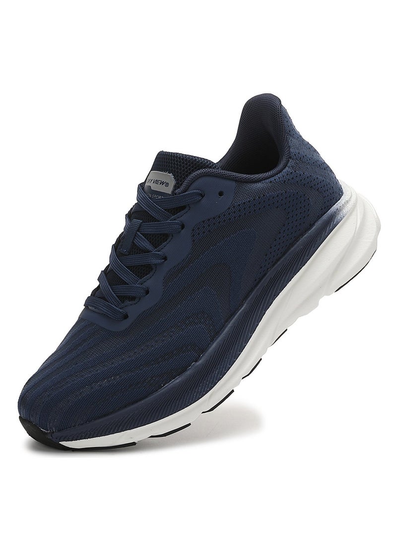 Sky View Athlesiure Men's Wide Walking Shoes Breathable Mesh Athletic Sports Sneakers Wide Toe Box Running Shoes for Men Comfortable - Image 1