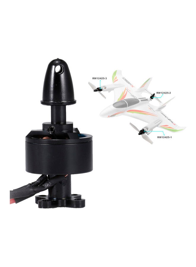 NIBEMINENT XK X450 RC Airplane Aircraft Helicopter Fixed Wing Motor 10x2x5cm - Image 1