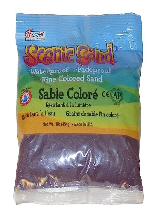 Activa Purple Scenic Colored Sand, 1lb (454g) | Vibrant, Fine Grain Colorfast Sand for Arts & Crafts - Image 2