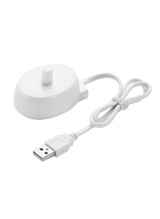 1pcs Electric Toothbrush Charger Base 3757 for Braun Oral B Pro 1, 3, 600, 2500, 3000, 3500, 3900, iO3 iO4 iO5 iO6, Vitality Pro, Smart 6, Genius X Kids Oral-B Toothbrushes USB Charging Adapter  - Image 1