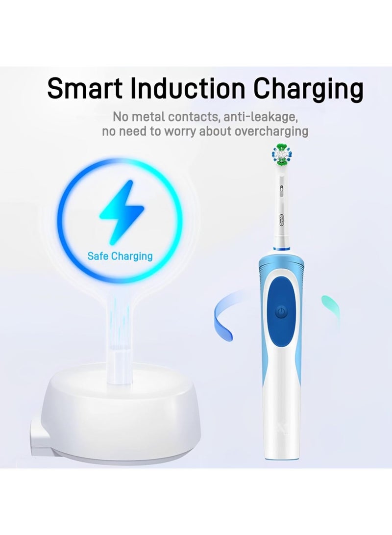 1pcs Electric Toothbrush Charger Base 3757 for Braun Oral B Pro 1, 3, 600, 2500, 3000, 3500, 3900, iO3 iO4 iO5 iO6, Vitality Pro, Smart 6, Genius X Kids Oral-B Toothbrushes USB Charging Adapter  - Image 4