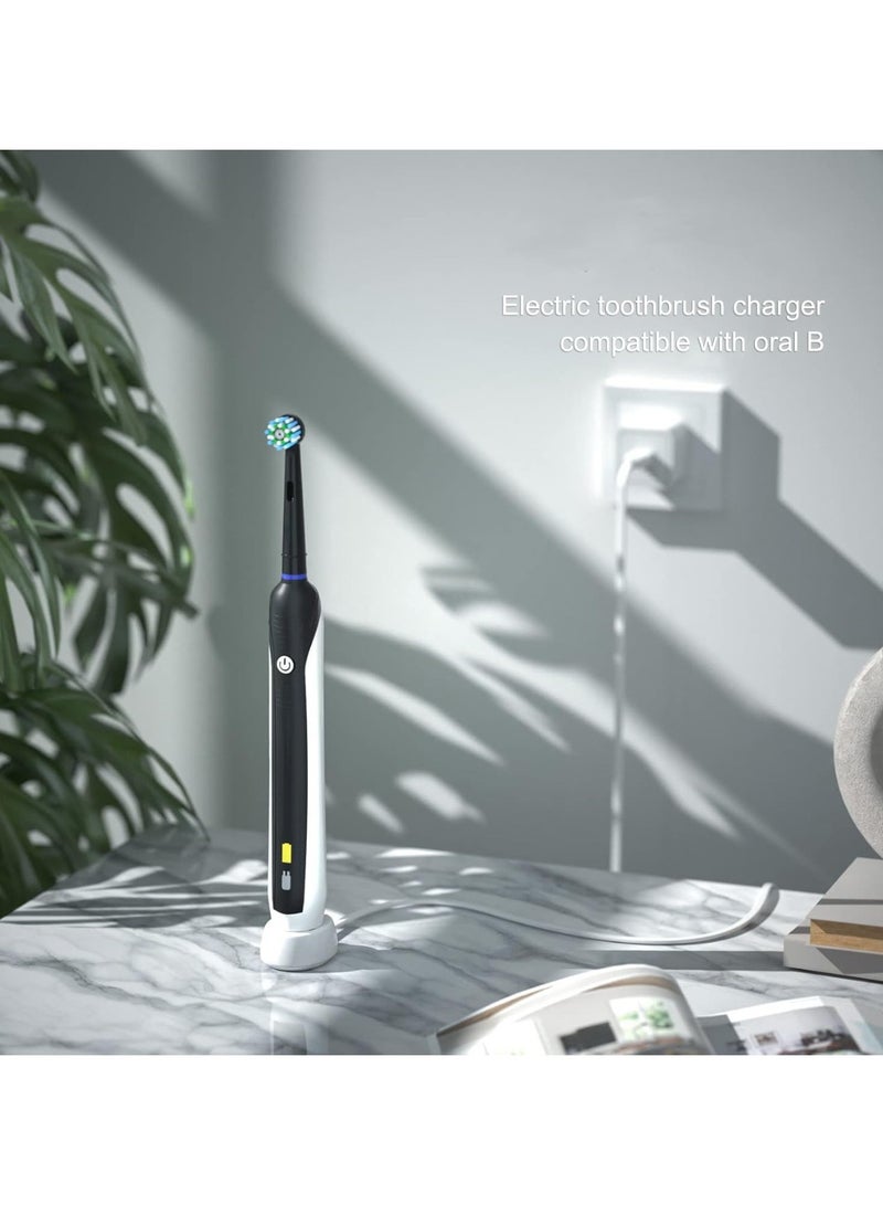 1pcs Electric Toothbrush Charger Base 3757 for Braun Oral B Pro 1, 3, 600, 2500, 3000, 3500, 3900, iO3 iO4 iO5 iO6, Vitality Pro, Smart 6, Genius X Kids Oral-B Toothbrushes USB Charging Adapter  - Image 5