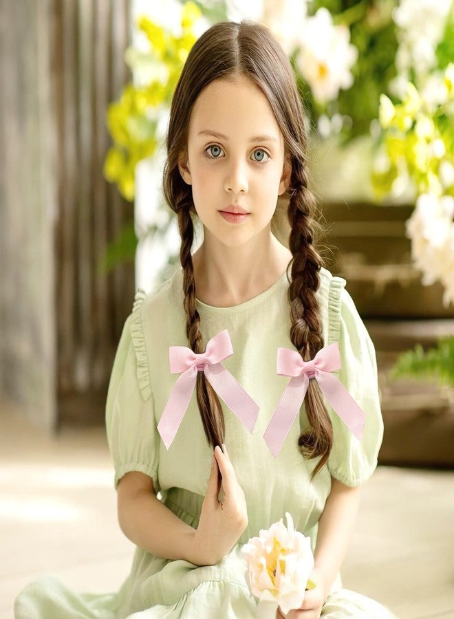Yxiang Ponytail Bow for Girls, Baby Hair Ties with Bows Pigtail Bow Ponytail Holder for Toddler Girl School Kids - Image 5