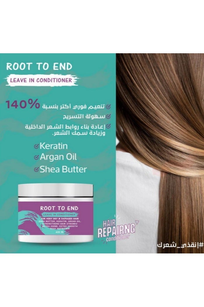 Root To End Leave-in Conditioner for dry, damaged hair 400 gm - Image 4