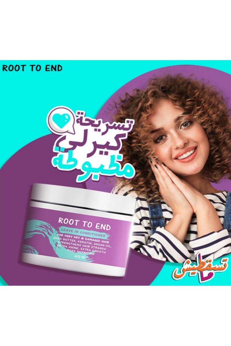 Root To End Leave-in Conditioner for dry, damaged hair 400 gm - Image 3