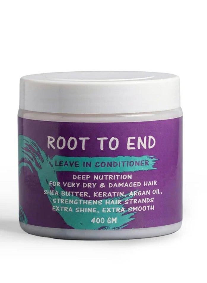 Root To End Leave-in Conditioner for dry, damaged hair 400 gm - Image 1