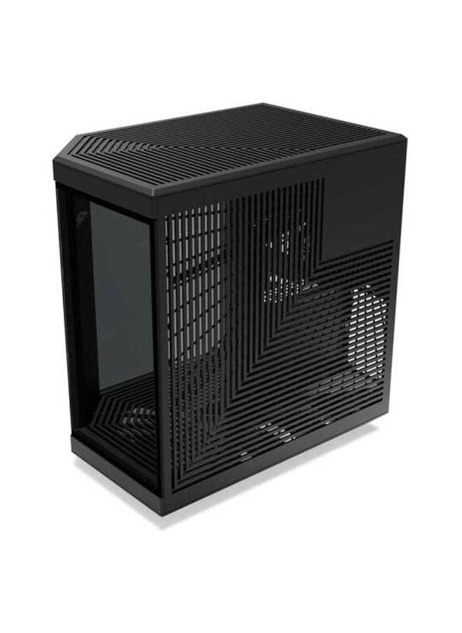 HYTE Y70 Touch Infinite Dual Chamber Mid-Tower ATX Computer Case, 14.5" 688 x 2560 (2.5K) Touch Display, Up to 10 Fans & 360mm Radiator Support, CS-HYTE-Y70TI-BB  - Image 4