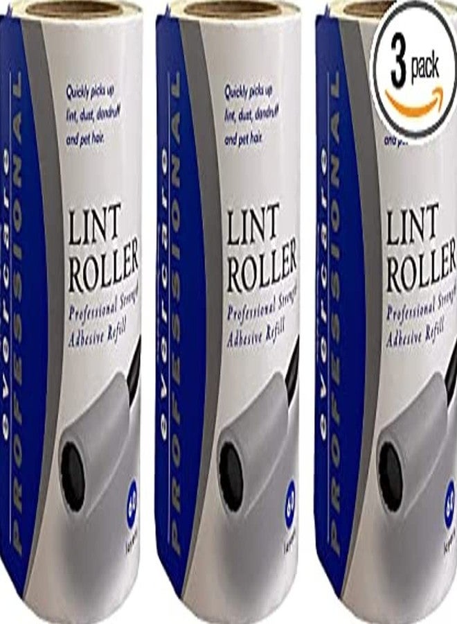 Evercare Extra Sticky Roller Refill, 180 Sheets, 60 Count (Pack of 3) - Image 1