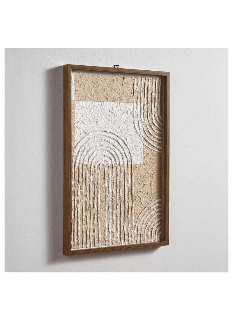 Home Centre - Diah Framed Canvas Wall Art - 40x60 cm - Image 1