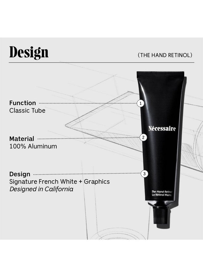 Necessaire The Hand Retinol. Antiage Repair Serum. For Crepiness Wrinkles Spots Brittle Cuticles. 0.25% Pure Retinol. 5% Aha. Dermatologisttested. Hypoallergenic. Noncomedogenic.  - Image 4
