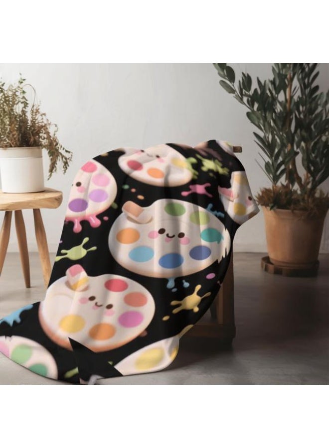 Baby and children's cartoon flannel thin blanket (warm and comfortable, suitable for sleep, game use) 70cm*100cm - 701